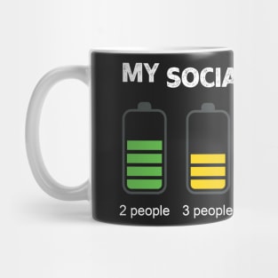 My Social Battery Mug